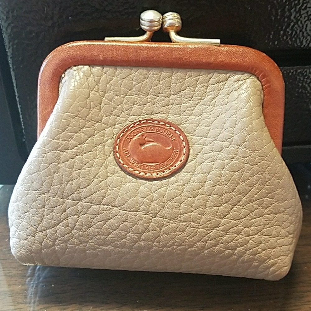 Doonie and Bourke change purse